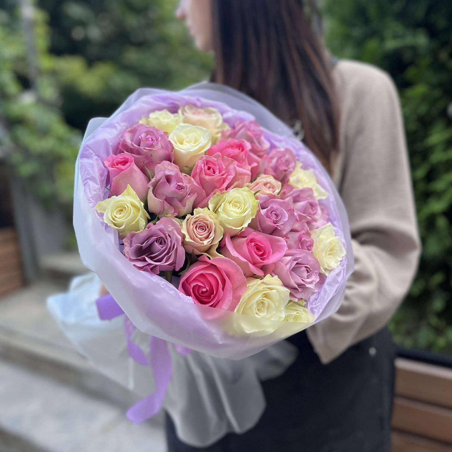25 Роза 40 см